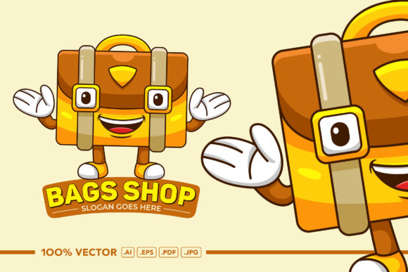 Bags Shop Mascot Logo Vector: A Versatile Branding Solution