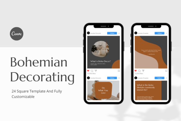 Bohemian Canva Instagram Template: A Practical Tool for Brand Consistency