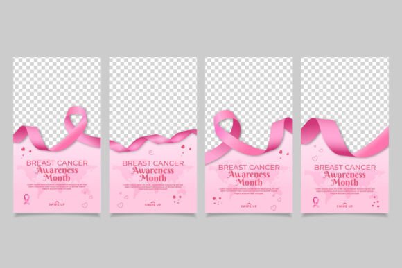 Breast Cancer Instagram Stories Template