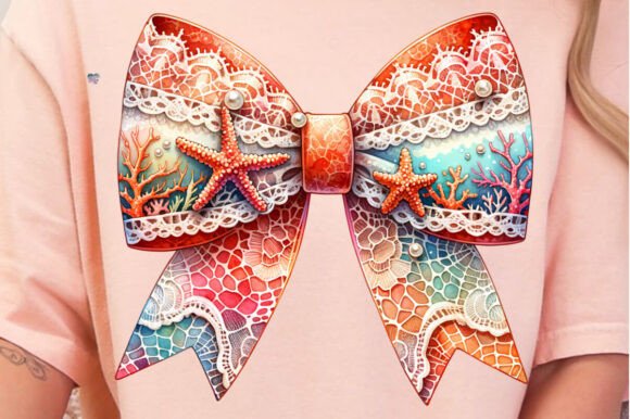 Coral Starfish Lace Bow PNG Beach: A Strategic Digital Asset for Creative Entrepreneurs