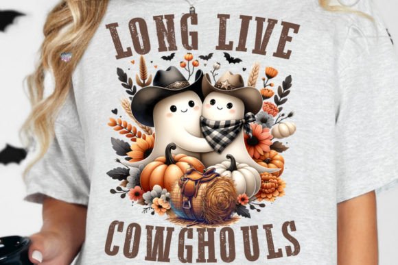 Long Live Cow Ghouls PNG Howdy Ghost