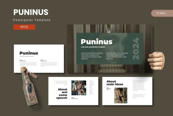 Puninus - Powerpoint Template: Elevate Your Presentations with Professional Design
