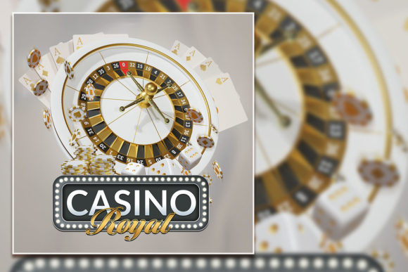 White Casino Royale Social Media Post Template Review