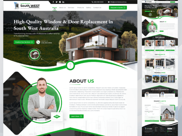 Window Door Repair Replacement Website